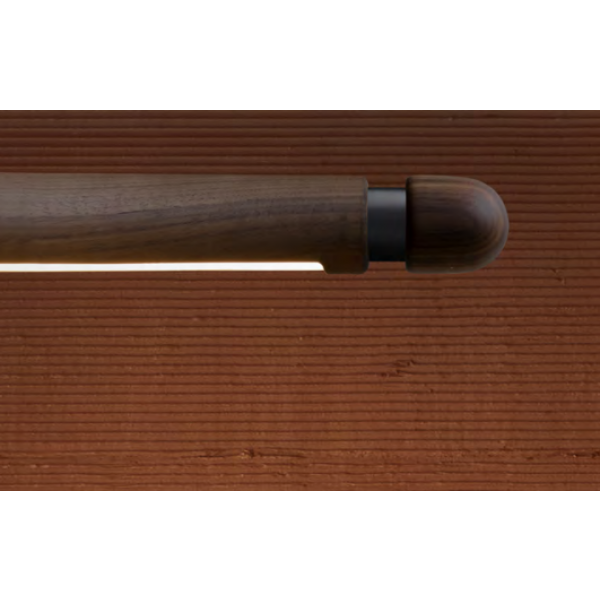 Светильник потолочный Nomon Home LINEA H, Black/Walnut