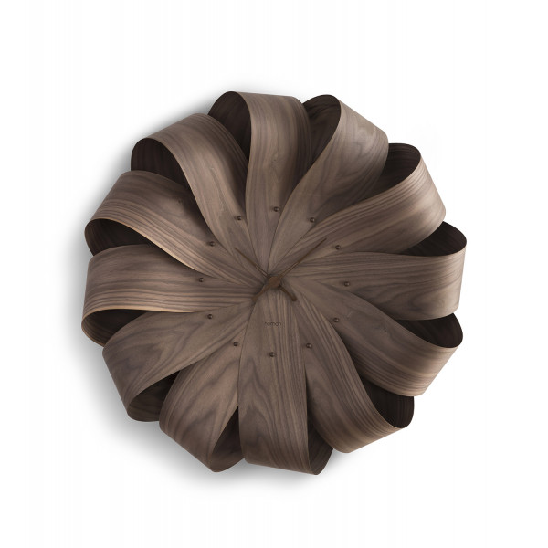 Часы Nomon Brisa XL all Walnut, корпус, деления и стрелки орех, D75cm