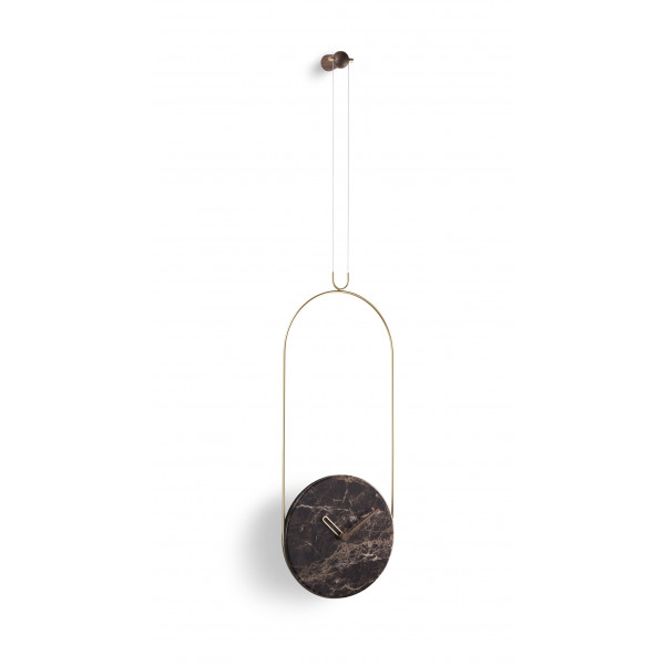 Часы Nomon COLGANTE emperador/gold, D=30cm, L=79cm