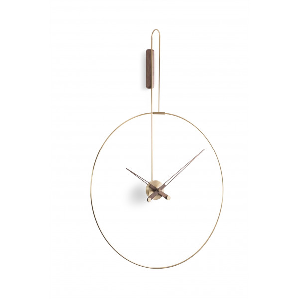 Часы Nomon DARO gold/walnut, D=70cm, H=108cm