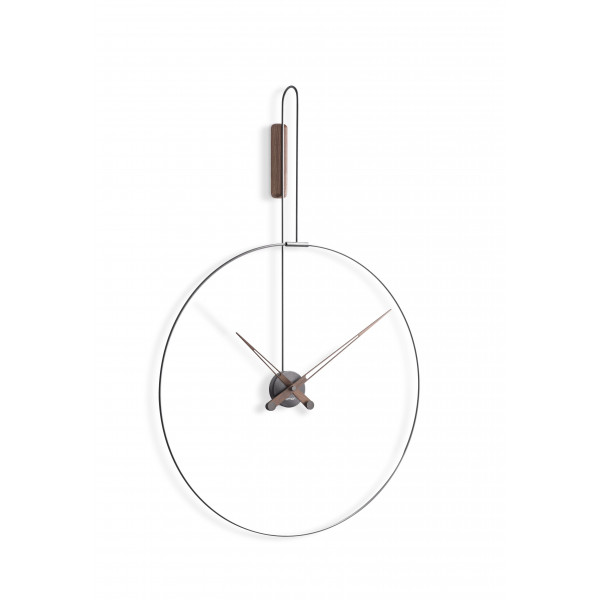 Часы Nomon DARO T graphite/walnut, D=70cm, H=108cm