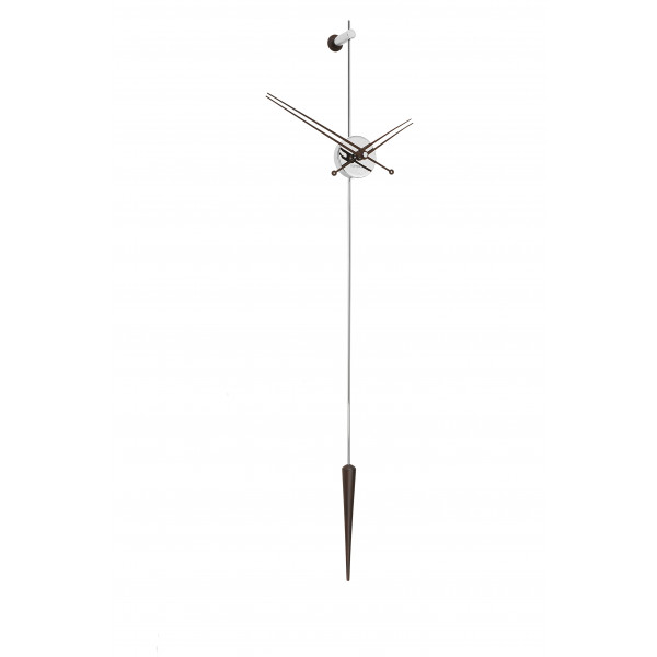 Часы настенные Special хром/венге, h=113cm.