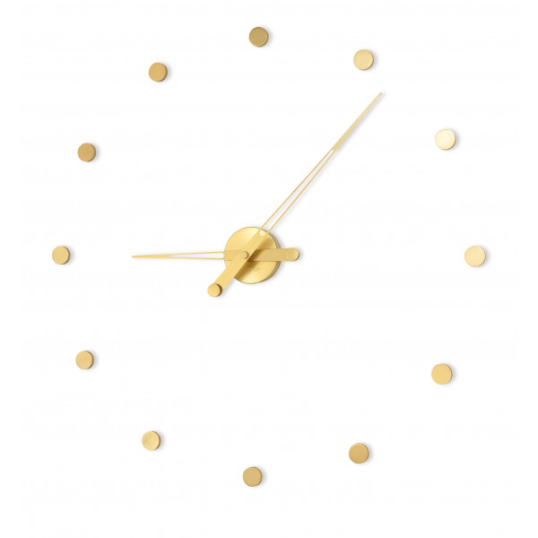 Часы Nomon Rodon 12 GOLD, полированная латунь, d=70 см