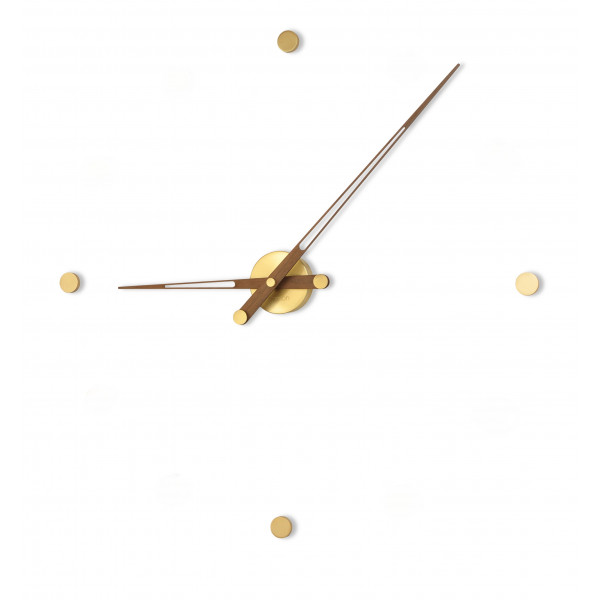 Часы Nomon Rodon 4 Gold N, walnut, d=70 см