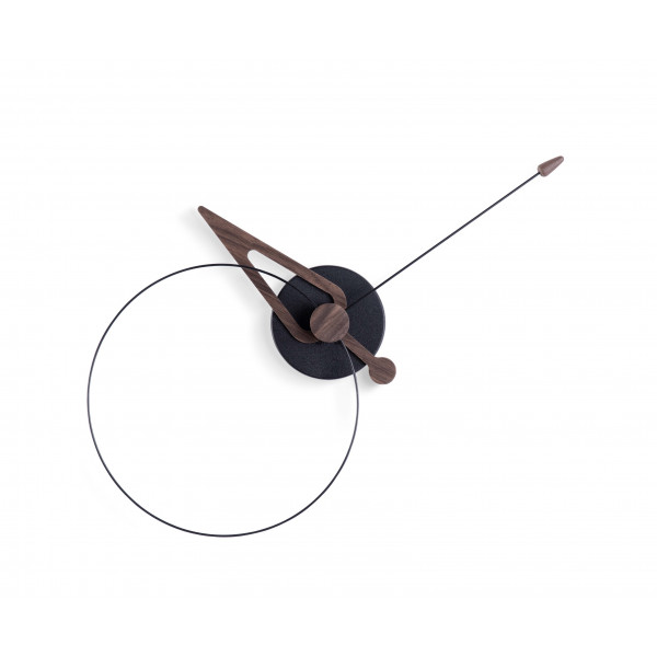 Часы Nomon Pico black/walnut d40 cm