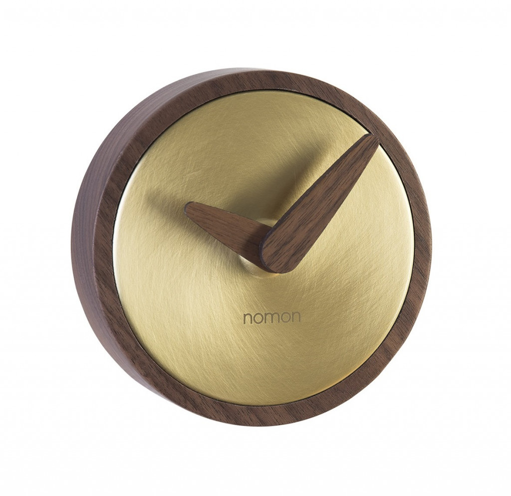 Настенные часы Nomon Atomo Pared Gold