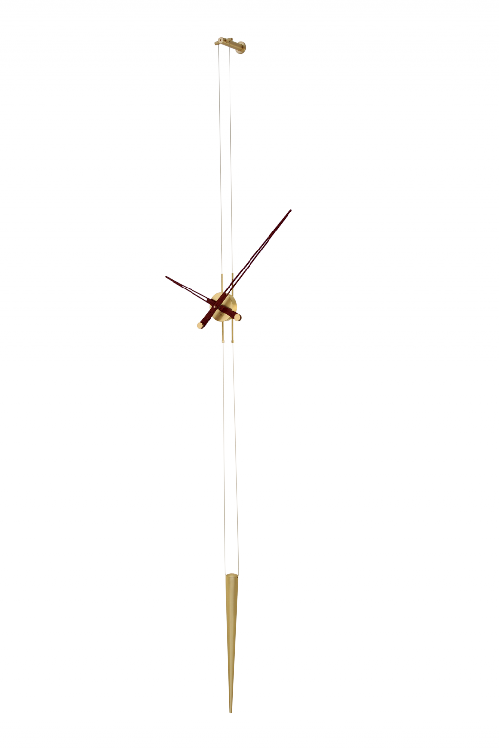 Часы Nomon PENDULO GOLD N WENGE, d=60 cm. Фото